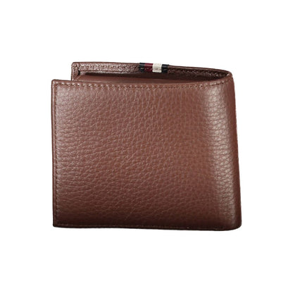 Tommy Hilfiger brun läderplånbok