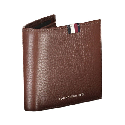 Tommy Hilfiger brun läderplånbok