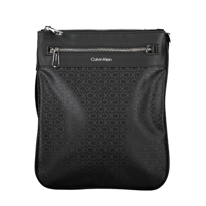 Calvin Klein svart polyesteraxelväska