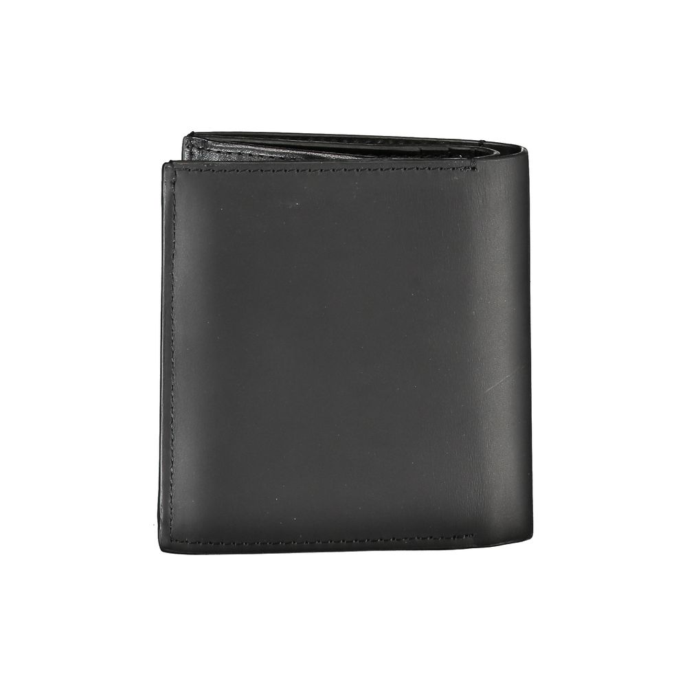 Calvin Klein svart läderplånbok