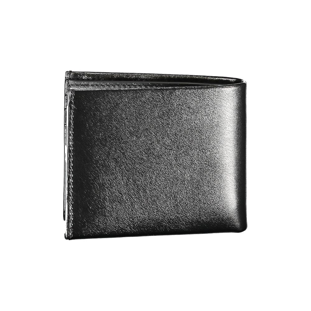 Calvin Klein svart läderplånbok