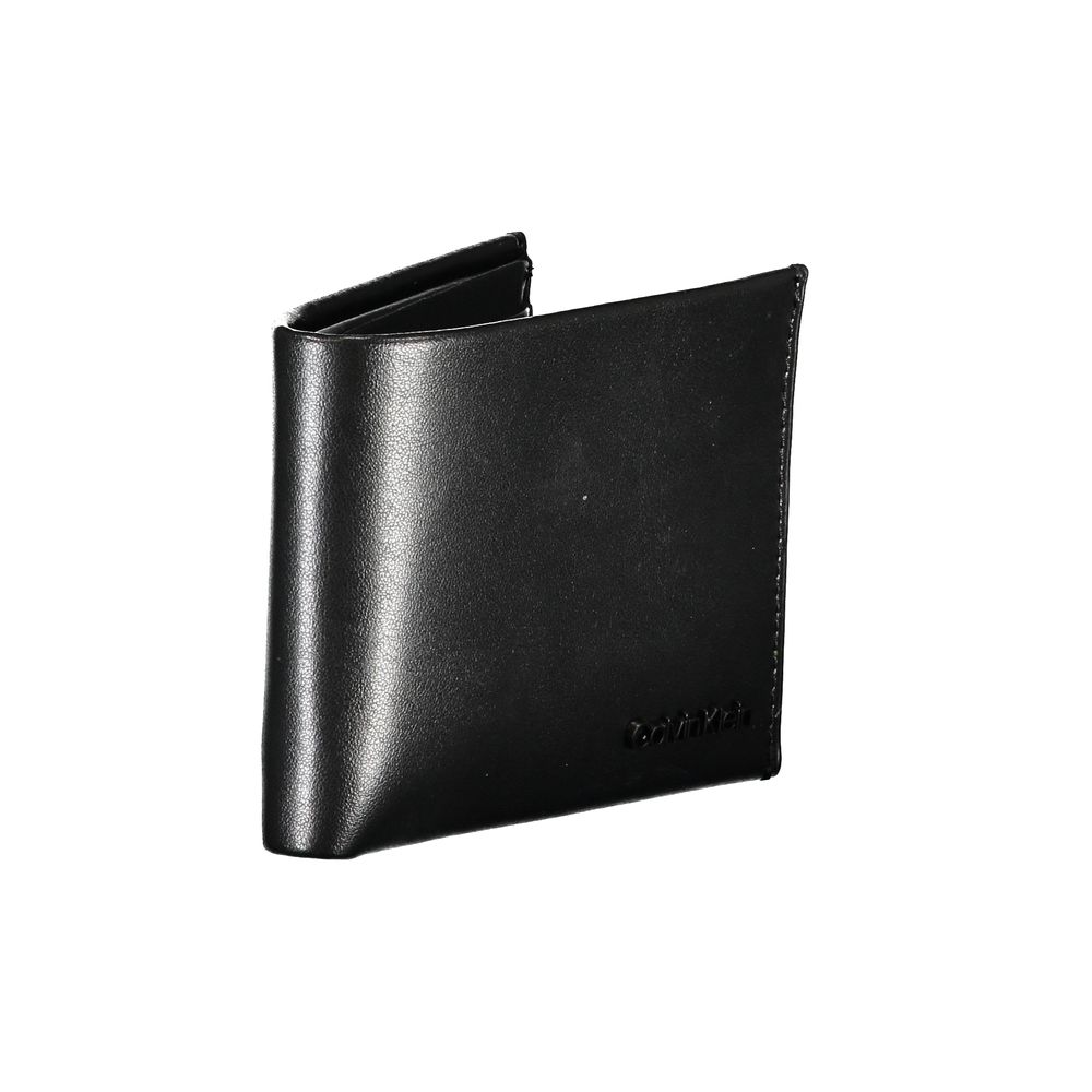 Calvin Klein svart läderplånbok