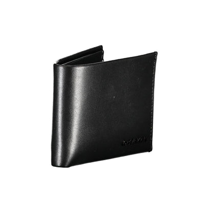 Calvin Klein svart läderplånbok
