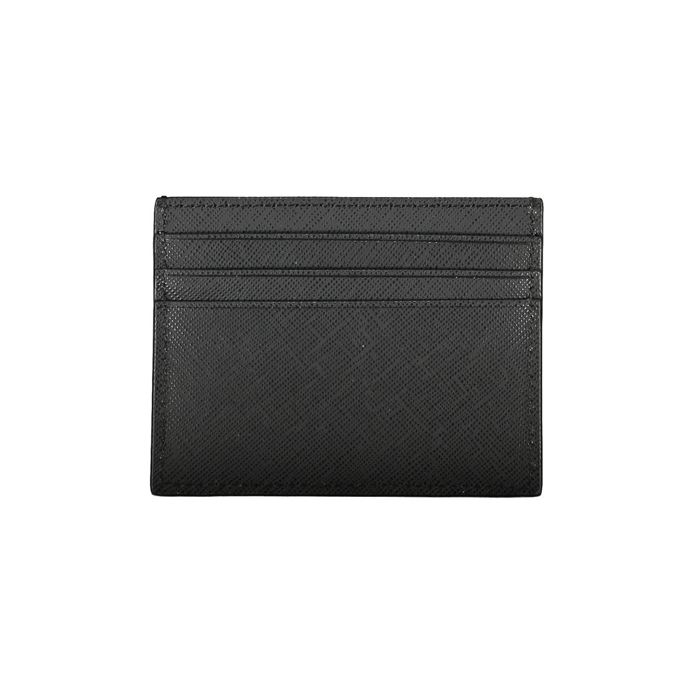Tommy Hilfiger svart läderplånbok