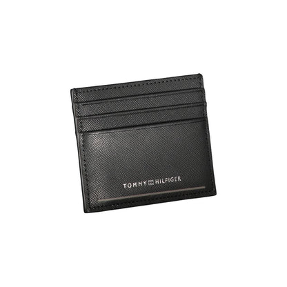 Tommy Hilfiger svart läderplånbok