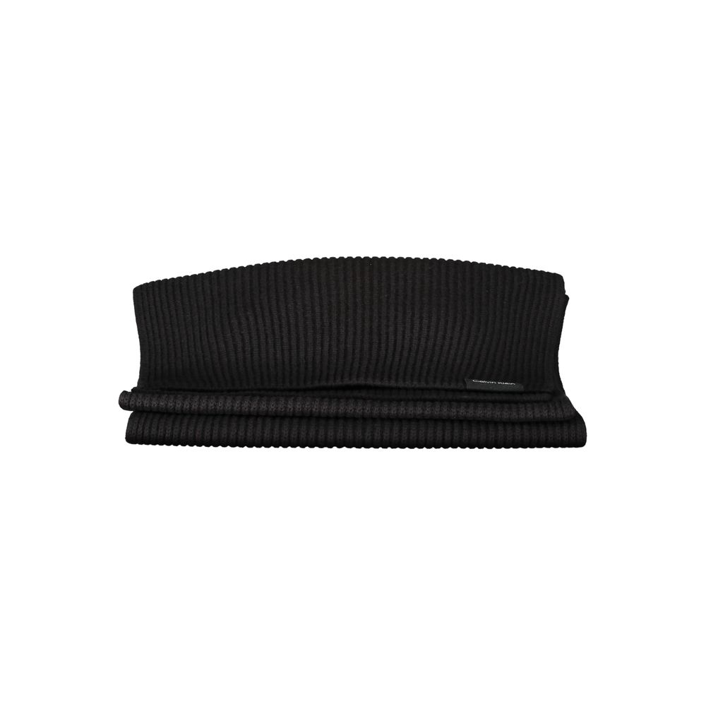 Calvin Klein svart bomullshalsduk