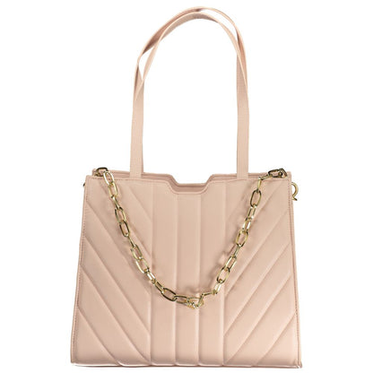 Mario Valentino Rosa Polyeten Handväska