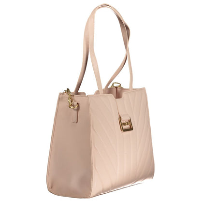 Mario Valentino Rosa Polyeten Handväska