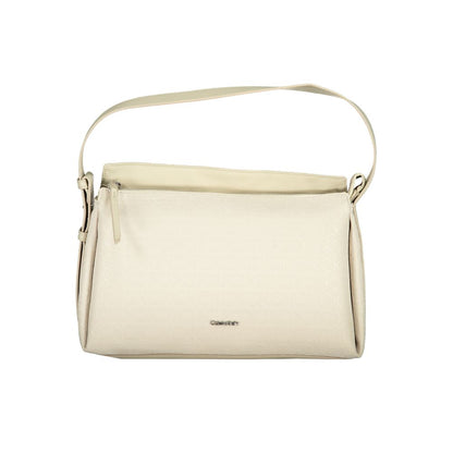 Calvin Klein beige polyesterväska