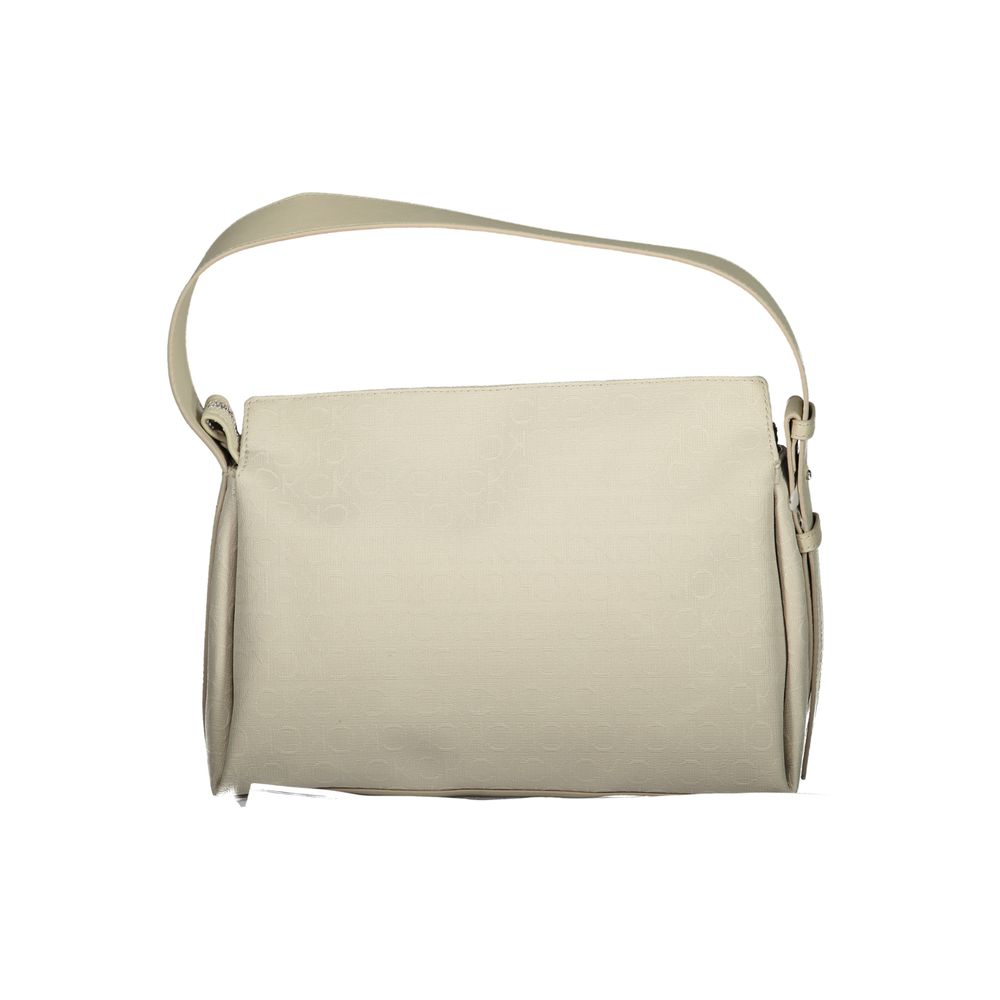 Calvin Klein beige polyesterväska