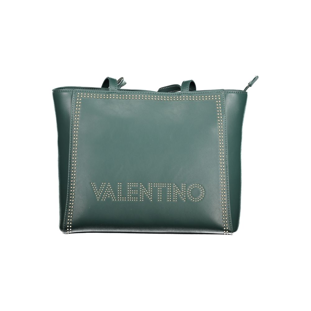 Mario Valentino Grön Polyeten Handväska
