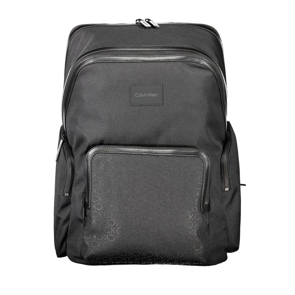 Calvin Klein svart polyesterryggsäck