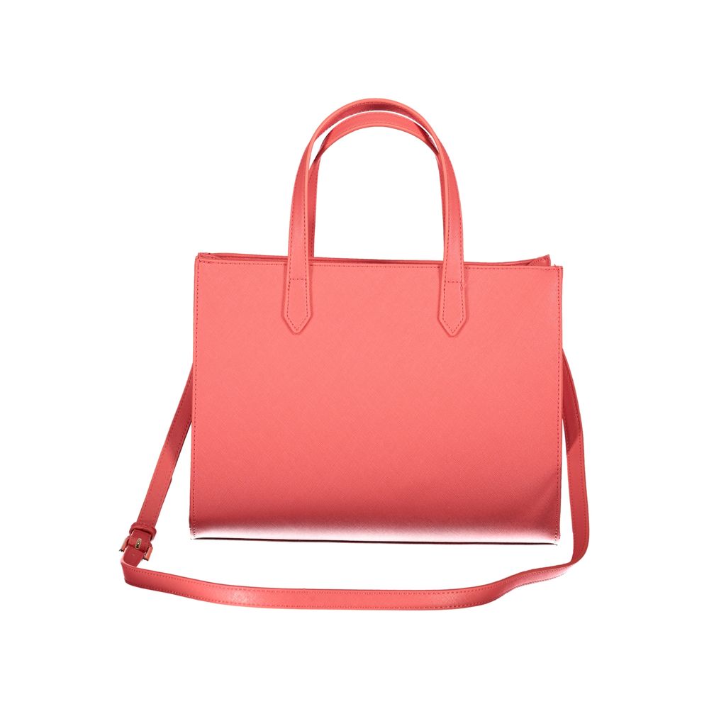 Mario Valentino Rosa Polyeten Handväska
