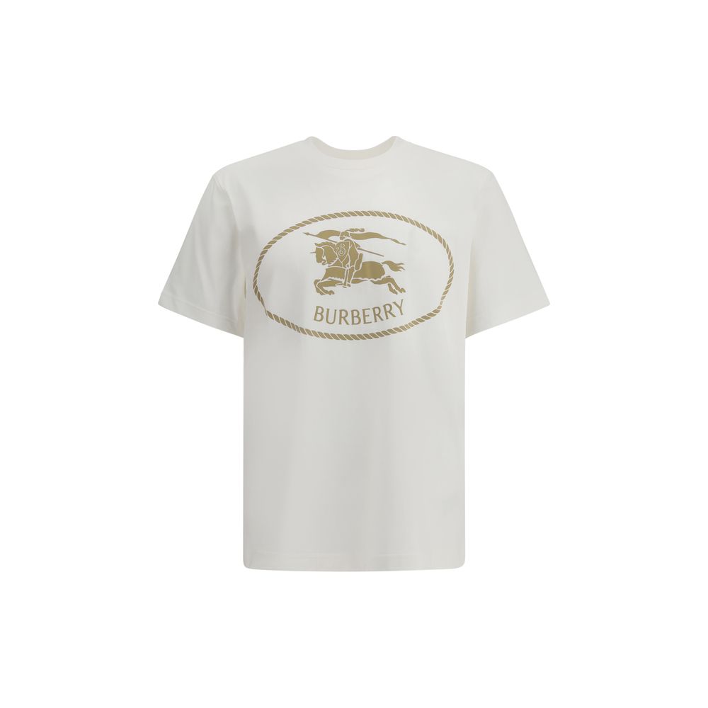 Burberry-t-shirt med logotyp