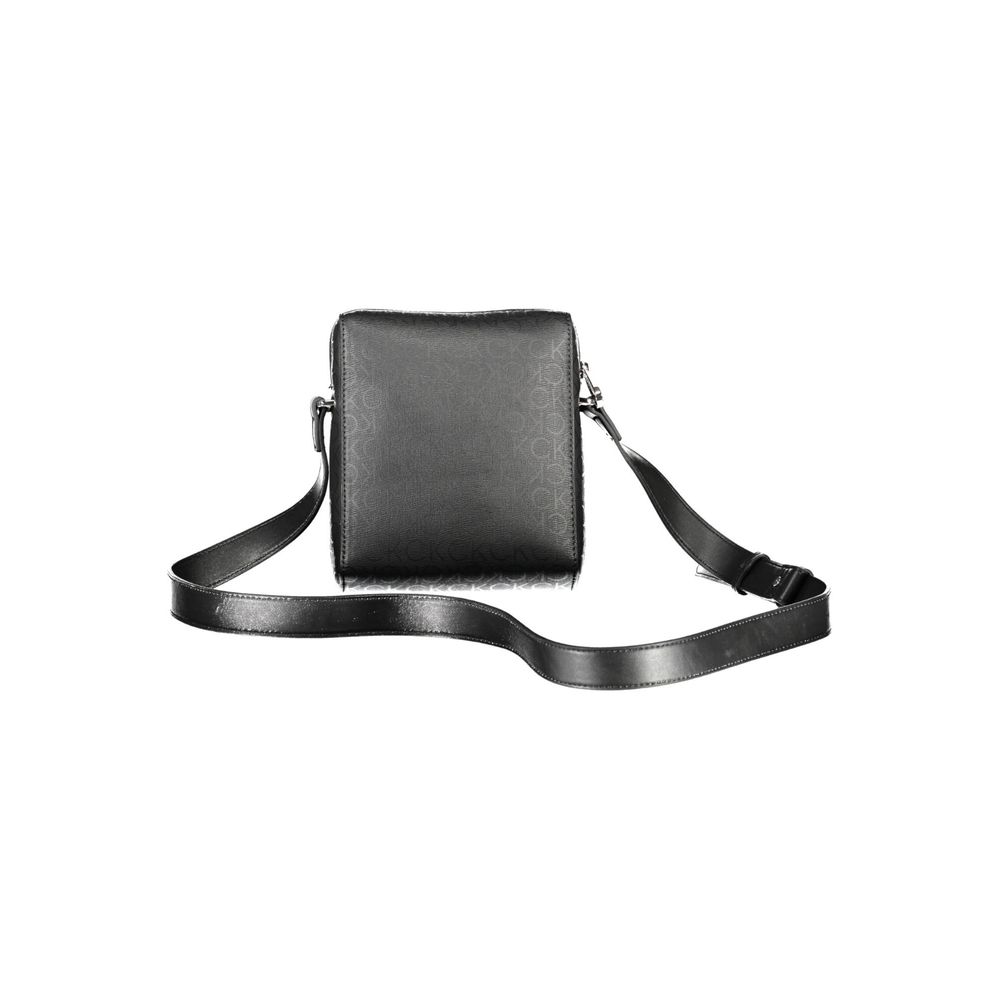 Calvin Klein svart polyesteraxelväska