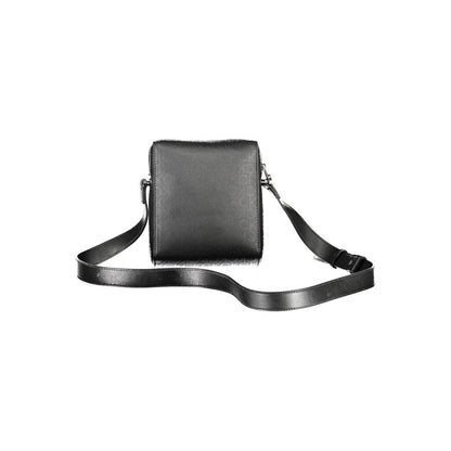 Calvin Klein svart polyesteraxelväska