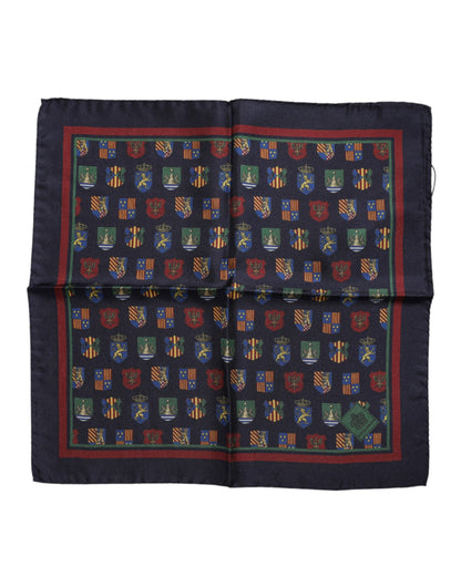 Dolce &amp;amp; Gabbana Flerfärgad Medaljer Fyrkantig Foulard Halsduk