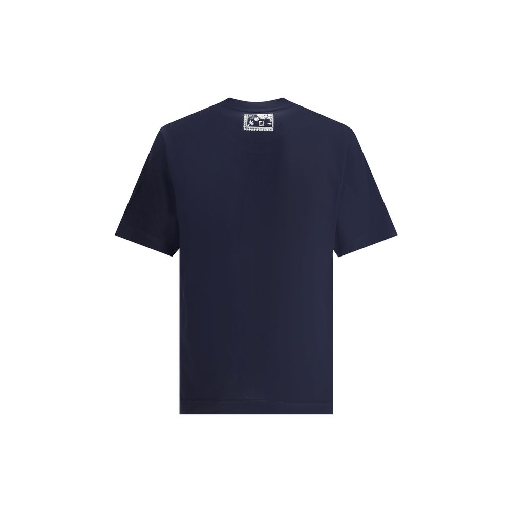 Fendi t-shirt med bandanatryck på fickan