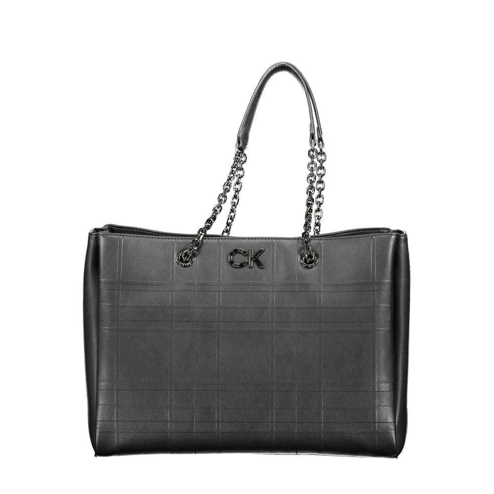 Calvin Klein svart polyesterväska