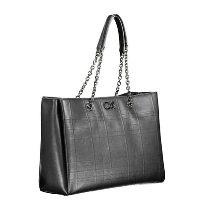 Calvin Klein svart polyesterväska