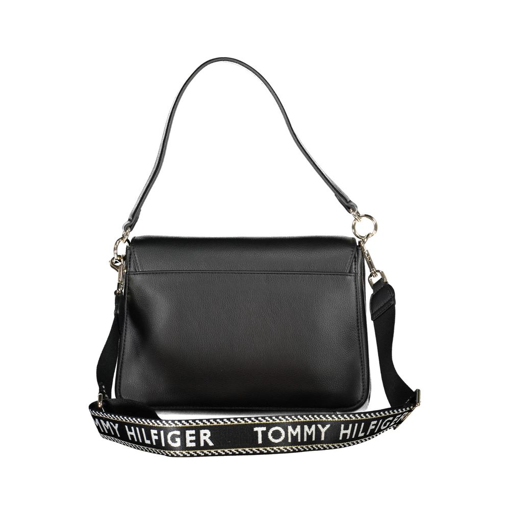 Tommy Hilfiger svart polyesterväska