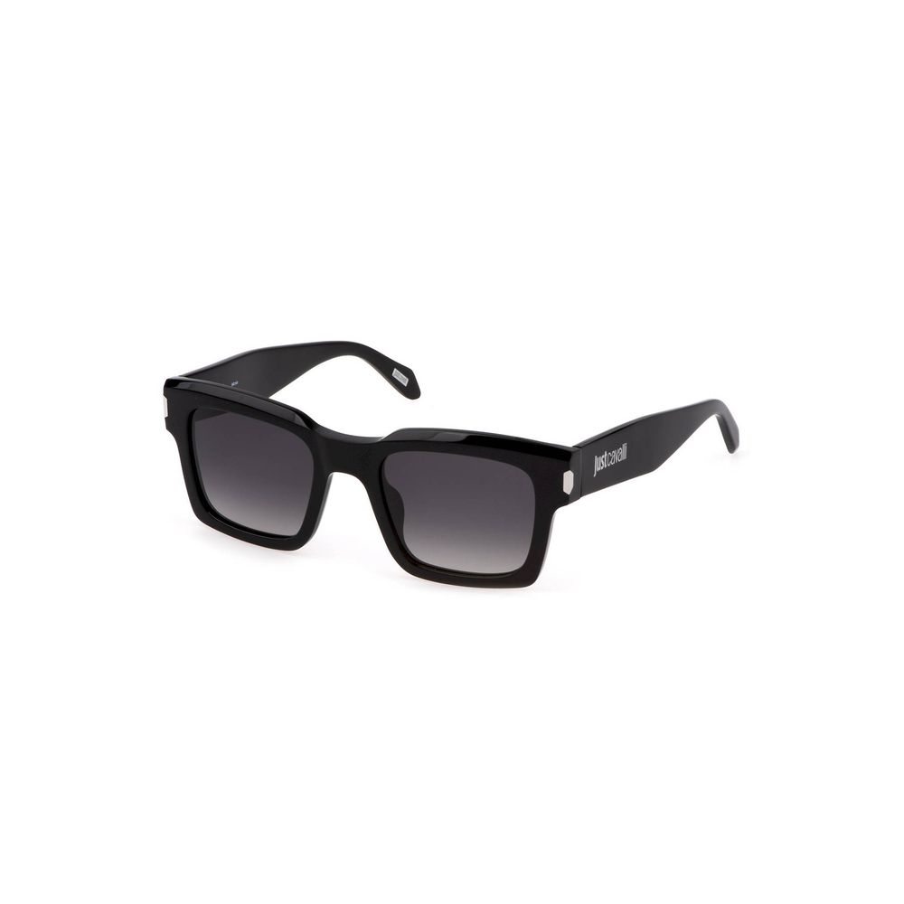 Just Cavalli svarta plastsolglasögon