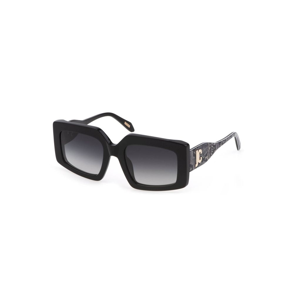 Just Cavalli svarta plastsolglasögon