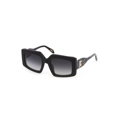 Just Cavalli svarta plastsolglasögon