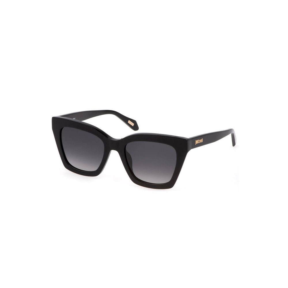Just Cavalli svarta plastsolglasögon