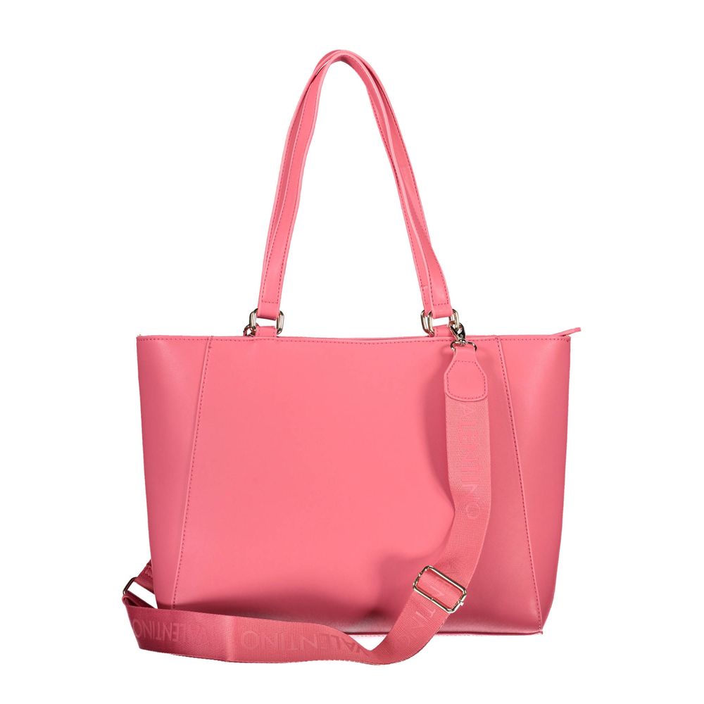 Mario Valentino Rosa Polyeten Handväska