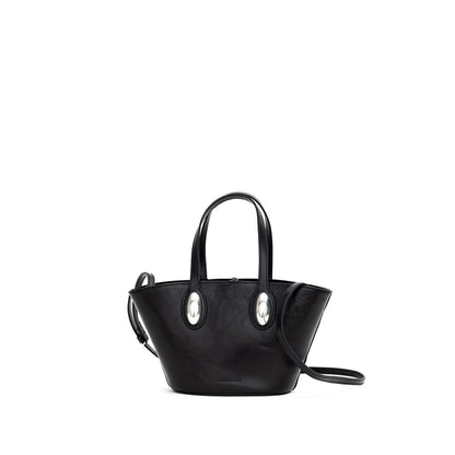Alexander Wang svart läderaxelväska