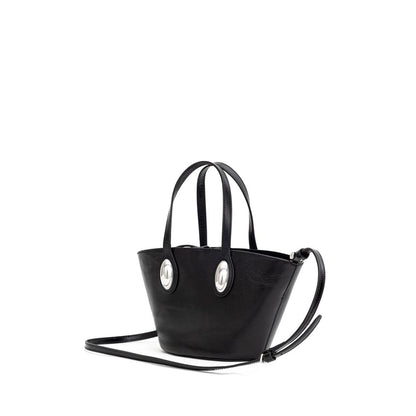 Alexander Wang svart läderaxelväska