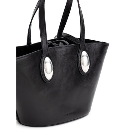 Alexander Wang svart läderaxelväska