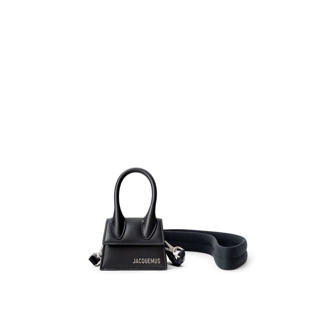 Jacquemus svart läderhandväska