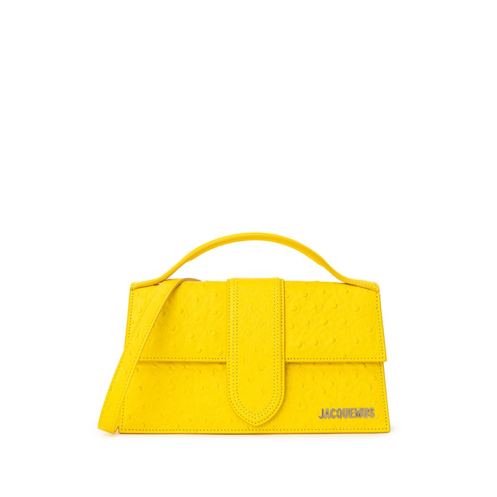 Jacquemus Gul Läderväska