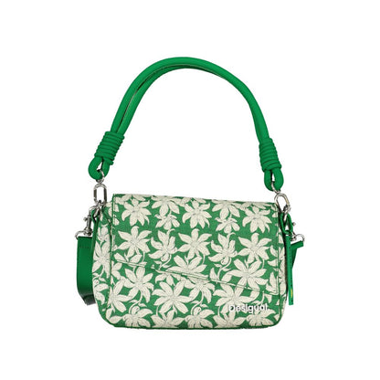 Desigual Grön Polyeten Handväska