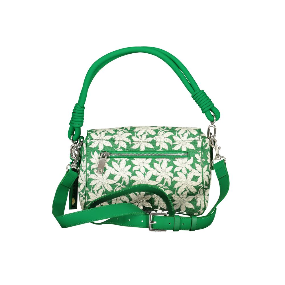 Desigual Grön Polyeten Handväska