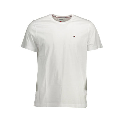 Tommy Hilfiger Vit Bomulls-T-shirt