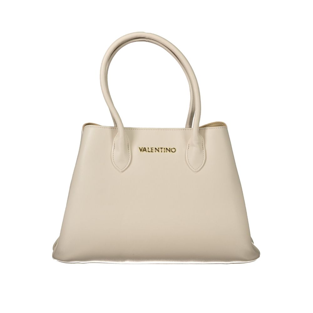 Mario Valentino Beige Polyeten Damhandväska