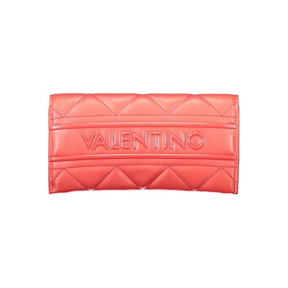 Mario Valentino Röd Polyeten Damplånbok
