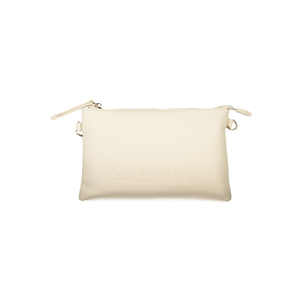 Mario Valentino Beige Polyeten Damhandväska