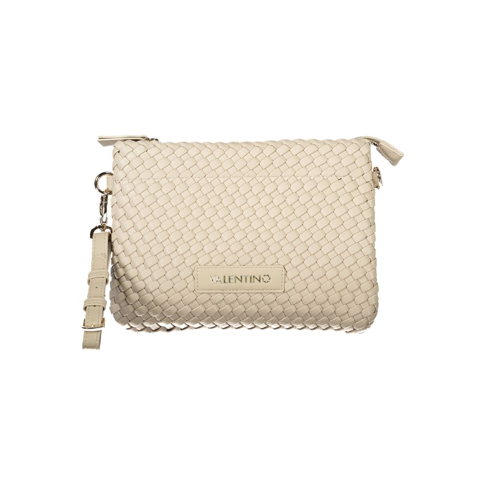 Mario Valentino Beige Polyeten Damhandväska