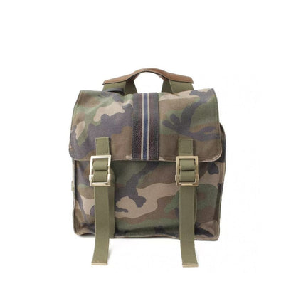 Valentino Militär Canvas Ryggsäck