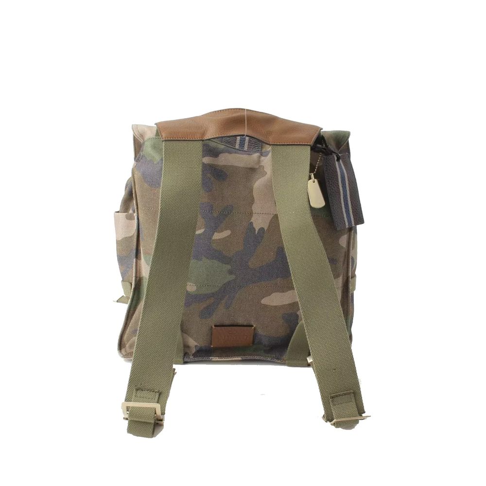 Valentino Militär Canvas Ryggsäck