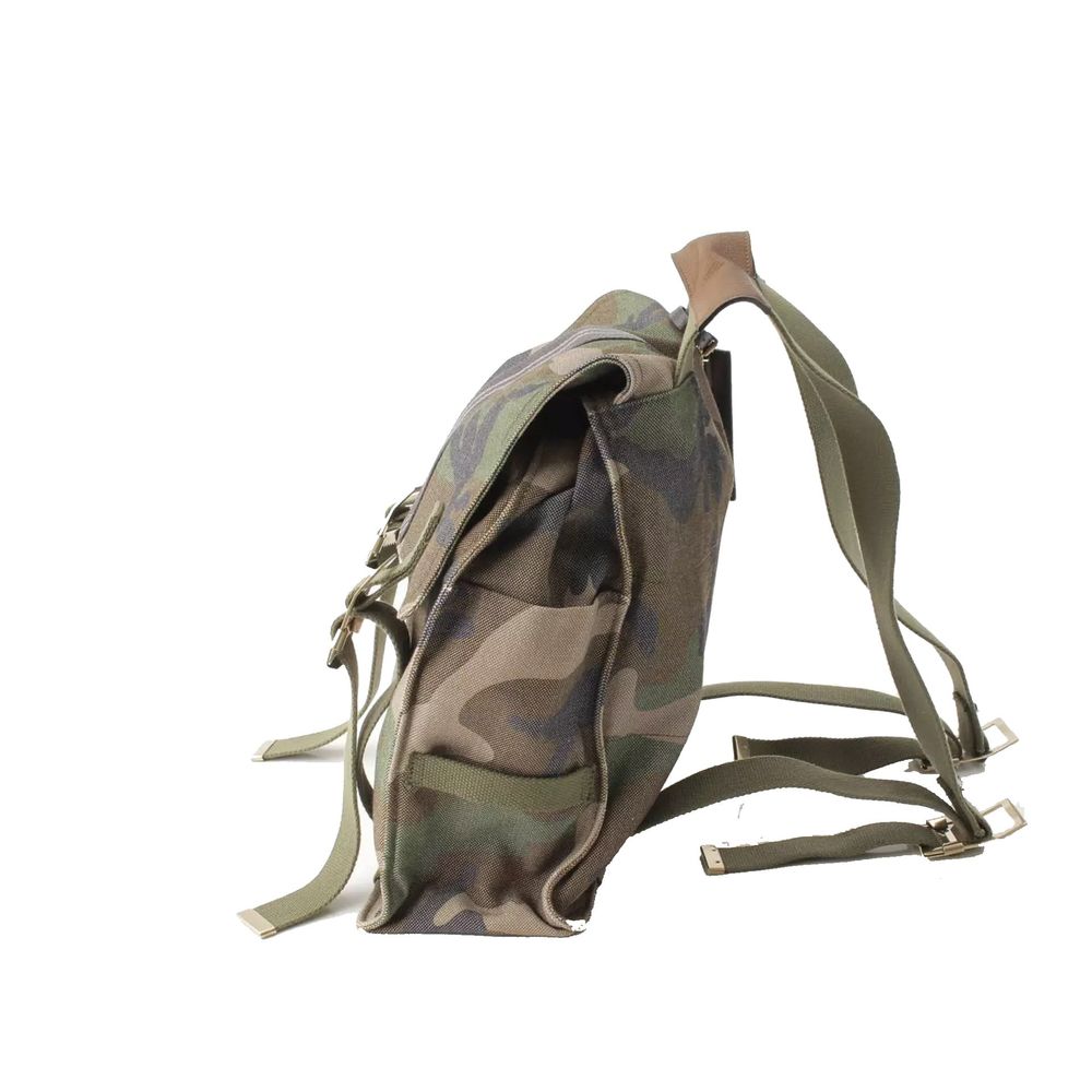 Valentino Militär Canvas Ryggsäck