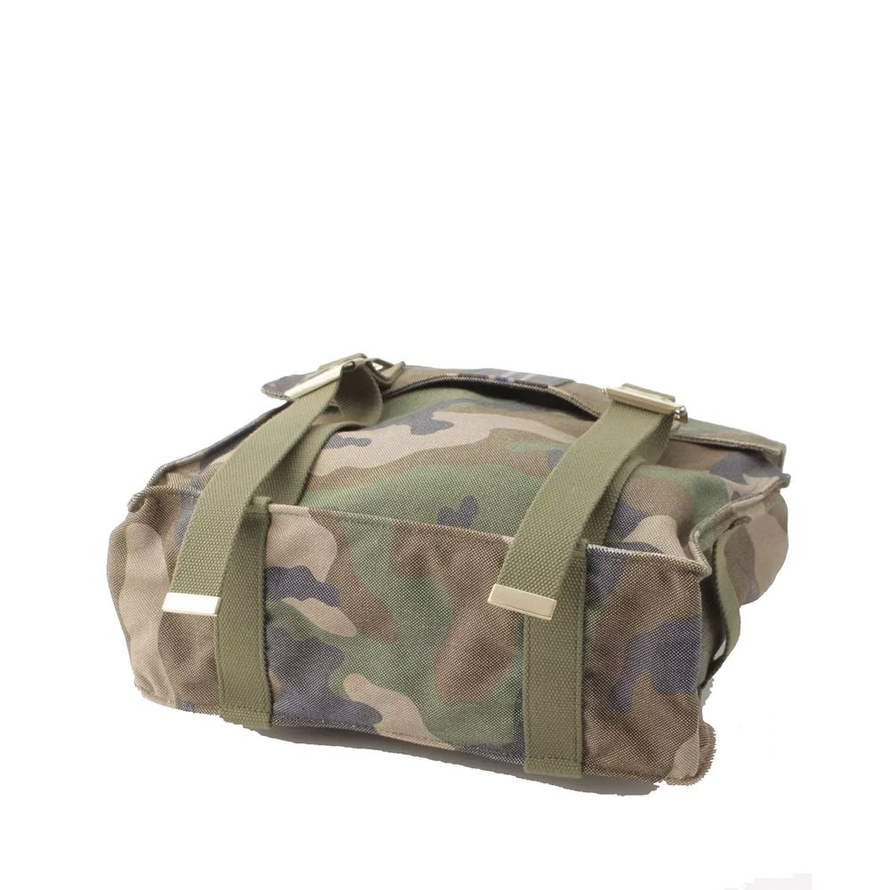 Valentino Militär Canvas Ryggsäck