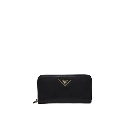 Prada Läderplånbok med Logotyp