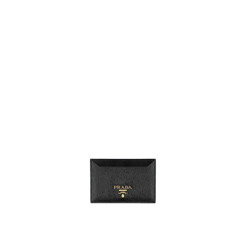 Prada Läderplånbok med Logotyp