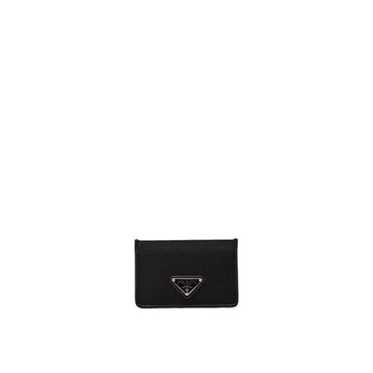 Prada Korthållare i nylon och läder
