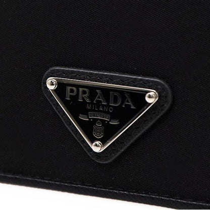 Prada Korthållare i nylon och läder